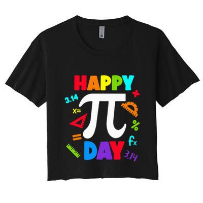3.14 PI Day Pie Day Pi Symbol For Math Lovers Crop Top