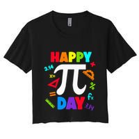 3.14 PI Day Pie Day Pi Symbol For Math Lovers Crop Top
