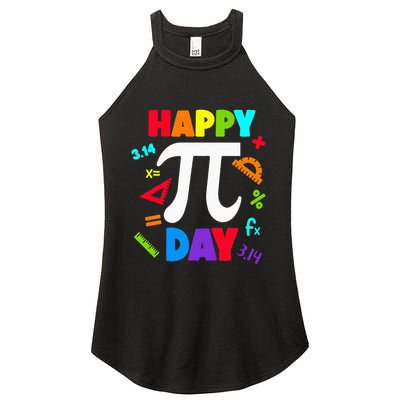 3.14 PI Day Pie Day Pi Symbol For Math Lovers Women's Perfect Tri Rocker Tank