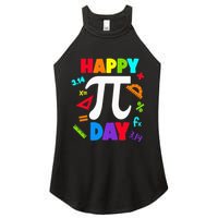 3.14 PI Day Pie Day Pi Symbol For Math Lovers Women's Perfect Tri Rocker Tank