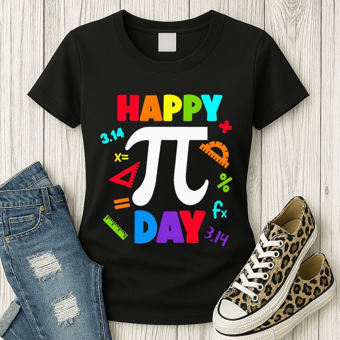 3.14 PI Day Pie Day Pi Symbol For Math Lovers Womens T-Shirt