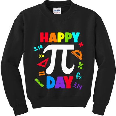3.14 PI Day Pie Day Pi Symbol For Math Lovers Kids Sweatshirt