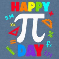 3.14 PI Day Pie Day Pi Symbol For Math Lovers Garment-Dyed Sweatshirt