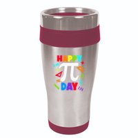 3.14 PI Day Pie Day Pi Symbol For Math Lovers 16oz Travel Tumbler