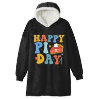3.14 Pi Day Pie Day Pi Symbol For Math Lovers Hooded Wearable Blanket