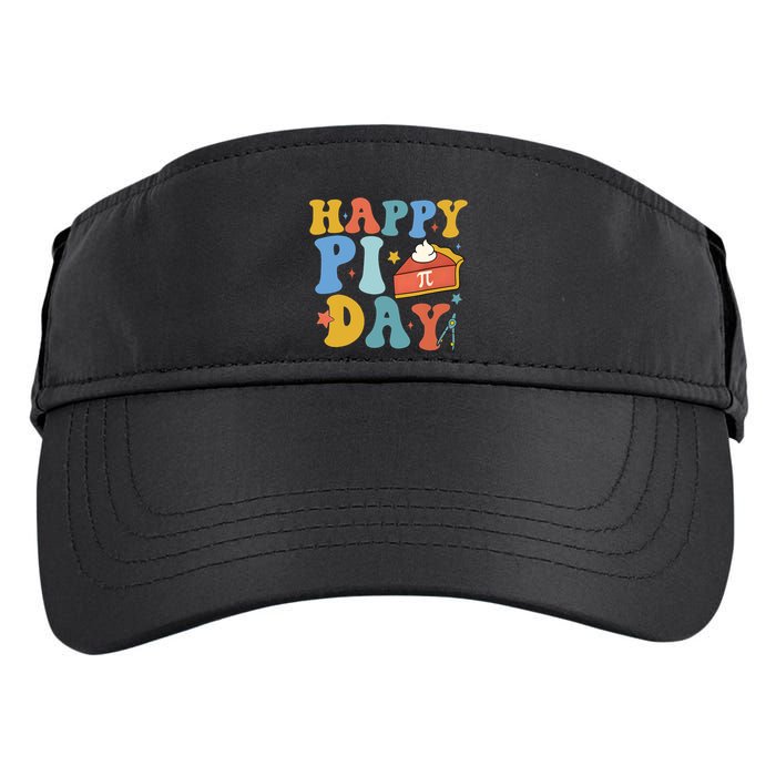 3.14 Pi Day Pie Day Pi Symbol For Math Lovers Adult Drive Performance Visor