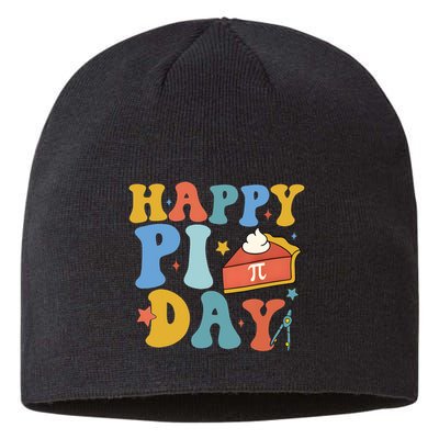 3.14 Pi Day Pie Day Pi Symbol For Math Lovers Sustainable Beanie