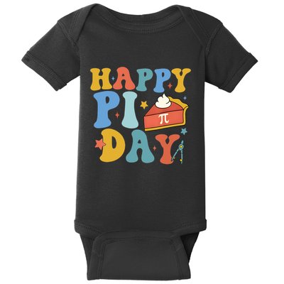3.14 Pi Day Pie Day Pi Symbol For Math Lovers Baby Bodysuit