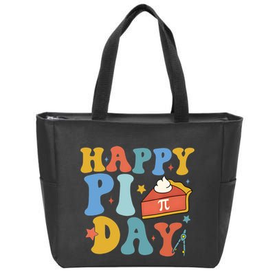 3.14 Pi Day Pie Day Pi Symbol For Math Lovers Zip Tote Bag