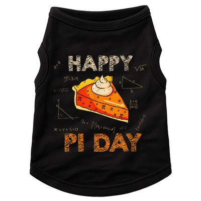 3.14 Pi Day Pie Day Pi Symbol For Math Lovers And Women Doggie Tank