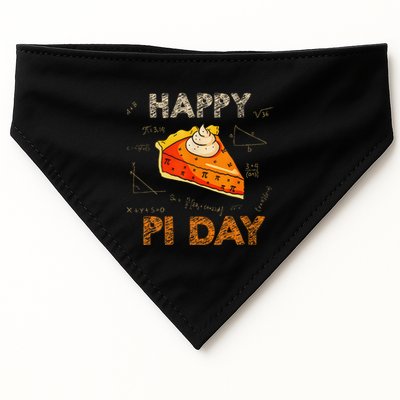 3.14 Pi Day Pie Day Pi Symbol For Math Lovers And Women USA-Made Doggie Bandana