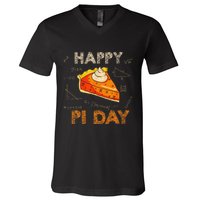 3.14 Pi Day Pie Day Pi Symbol For Math Lovers And Women V-Neck T-Shirt