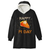 3.14 Pi Day Pie Day Pi Symbol For Math Lovers And Women Hooded Wearable Blanket