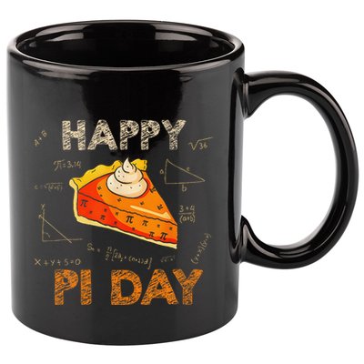 3.14 Pi Day Pie Day Pi Symbol For Math Lovers And Women 11oz C Handle Ceramic Mug