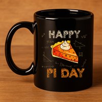 3.14 Pi Day Pie Day Pi Symbol For Math Lovers And Women 11oz C Handle Ceramic Mug
