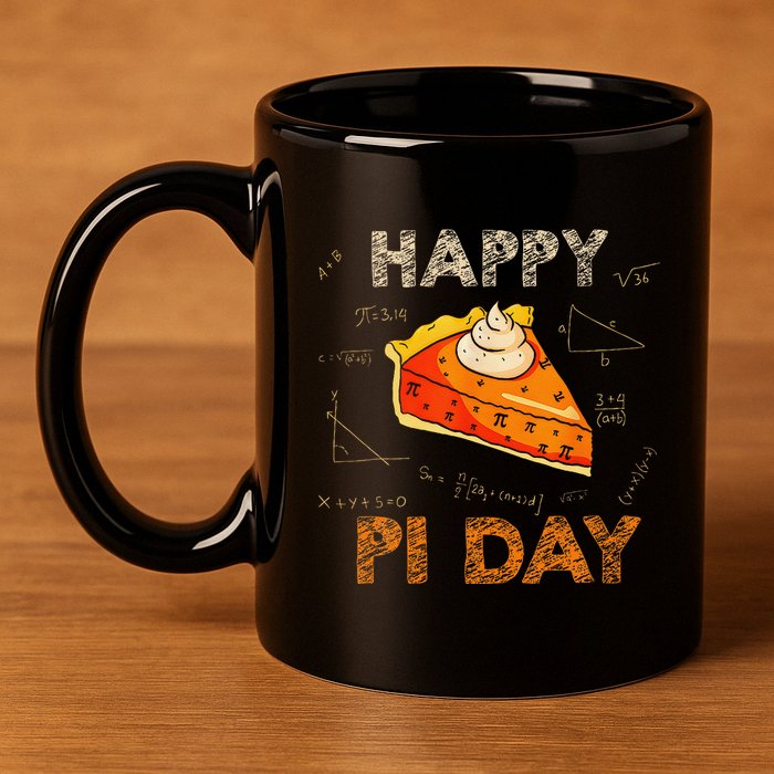3.14 Pi Day Pie Day Pi Symbol For Math Lovers And Women 11oz C Handle Ceramic Mug
