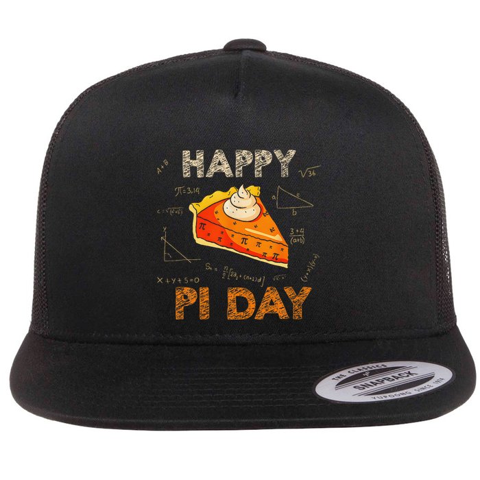 3.14 Pi Day Pie Day Pi Symbol For Math Lovers And Women Flatbill Hat