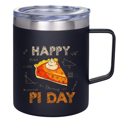 3.14 Pi Day Pie Day Pi Symbol For Math Lovers And Women 12oz Stainless Steel Coffee Mug