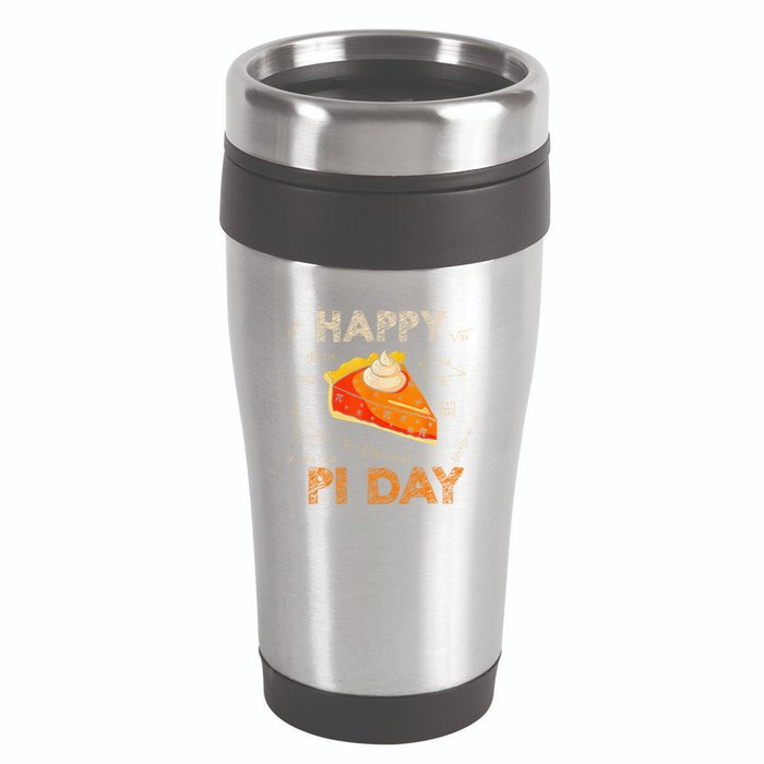 3.14 Pi Day Pie Day Pi Symbol For Math Lovers And Women 16oz Travel Tumbler
