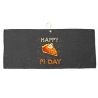 3.14 Pi Day Pie Day Pi Symbol For Math Lovers And Women Large Microfiber Waffle Golf Towel