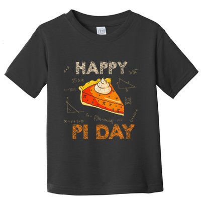 3.14 Pi Day Pie Day Pi Symbol For Math Lovers And Women Toddler T-Shirt