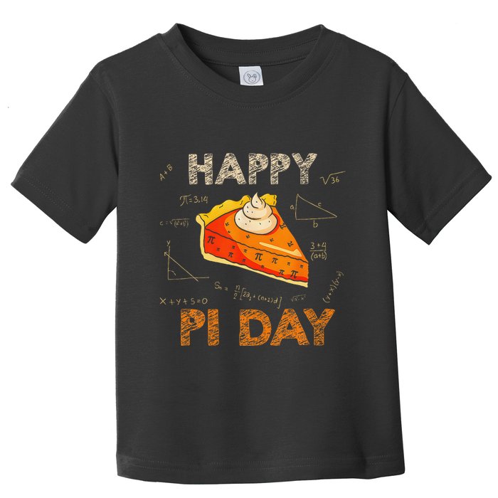 3.14 Pi Day Pie Day Pi Symbol For Math Lovers And Women Toddler T-Shirt