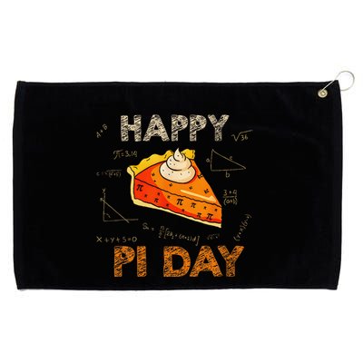 3.14 Pi Day Pie Day Pi Symbol For Math Lovers And Women Grommeted Golf Towel