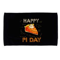 3.14 Pi Day Pie Day Pi Symbol For Math Lovers And Women Microfiber Hand Towel