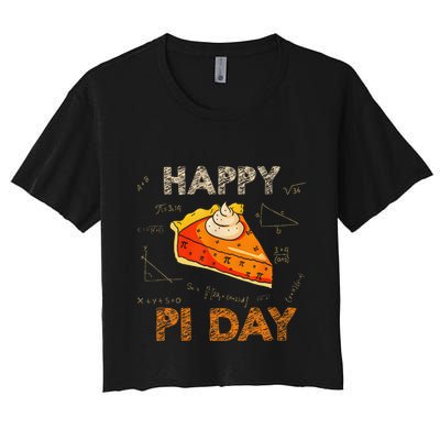 3.14 Pi Day Pie Day Pi Symbol For Math Lovers And Women Crop Top
