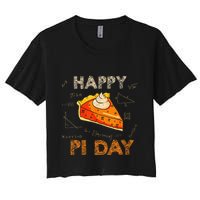 3.14 Pi Day Pie Day Pi Symbol For Math Lovers And Women Crop Top