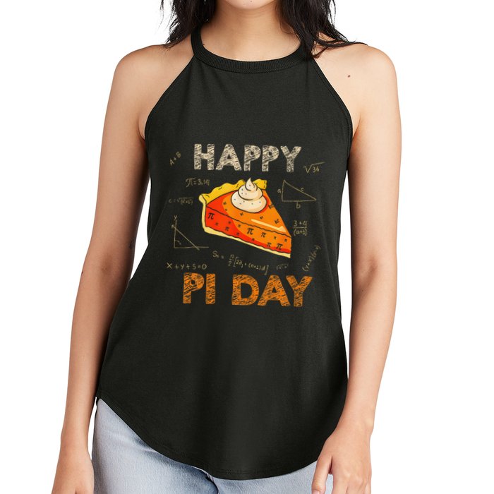 3.14 Pi Day Pie Day Pi Symbol For Math Lovers And Women Women's Perfect Tri Rocker Tank