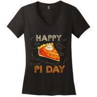 3.14 Pi Day Pie Day Pi Symbol For Math Lovers And Women Women's V-Neck T-Shirt