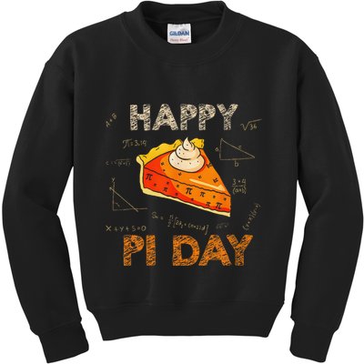 3.14 Pi Day Pie Day Pi Symbol For Math Lovers And Women Kids Sweatshirt