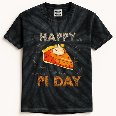 3.14 Pi Day Pie Day Pi Symbol For Math Lovers And Women Kids Tie-Dye T-Shirt