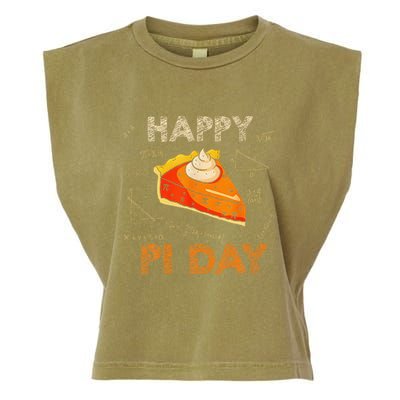 3.14 Pi Day Pie Day Pi Symbol For Math Lovers And Women Garment-Dyed Women's Muscle Tee
