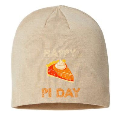 3.14 Pi Day Pie Day Pi Symbol For Math Lovers And Women Sustainable Beanie