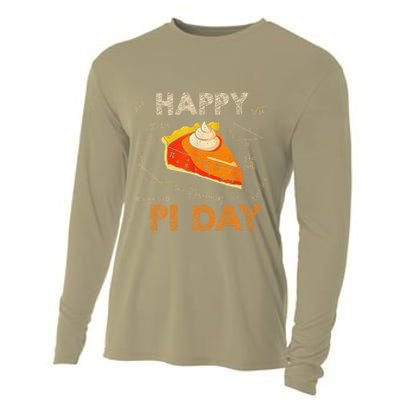 3.14 Pi Day Pie Day Pi Symbol For Math Lovers And Women Cooling Performance Long Sleeve Crew