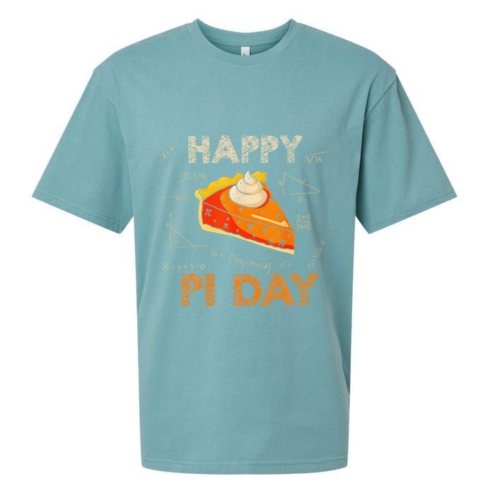 3.14 Pi Day Pie Day Pi Symbol For Math Lovers And Women Sueded Cloud Jersey T-Shirt