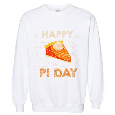 3.14 Pi Day Pie Day Pi Symbol For Math Lovers And Women Garment-Dyed Sweatshirt