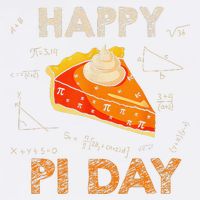 3.14 Pi Day Pie Day Pi Symbol For Math Lovers And Women Garment-Dyed Sweatshirt