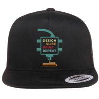 3d Printing For A 3d Printer Enthusiast Flat Bill Trucker Hat