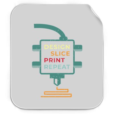 3d Printing For A 3d Printer Enthusiast Permanent Decal Sticker