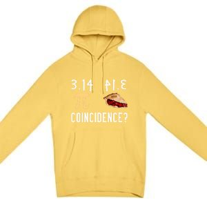 314 Pie Funny Pi Day Gift Premium Pullover Hoodie