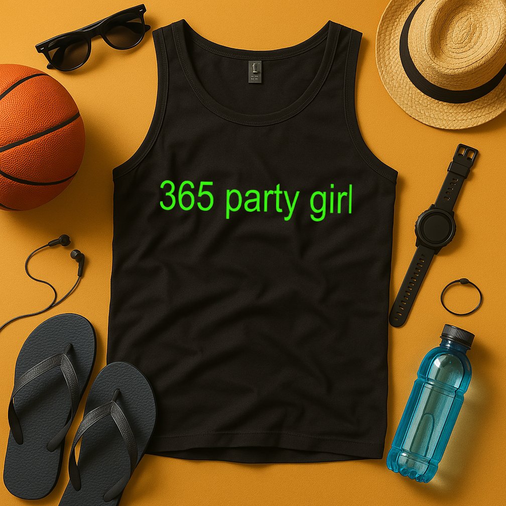 365 Party Girl Brat Tank Top