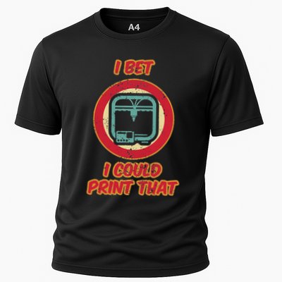 3d Printing Icon G28 Cnc Maker 3d Scan 3d Printer Cooling Performance Crew T-Shirt