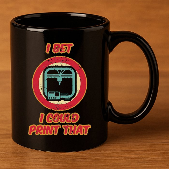3d Printing Icon G28 Cnc Maker 3d Scan 3d Printer 11oz C Handle Ceramic Mug