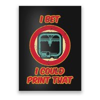 3d Printing Icon G28 Cnc Maker 3d Scan 3d Printer Poster