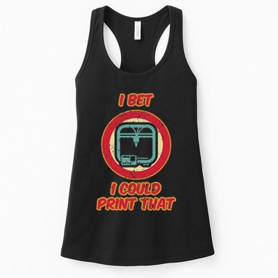 3d Printing Icon G28 Cnc Maker 3d Scan 3d Printer Womens Tank Top