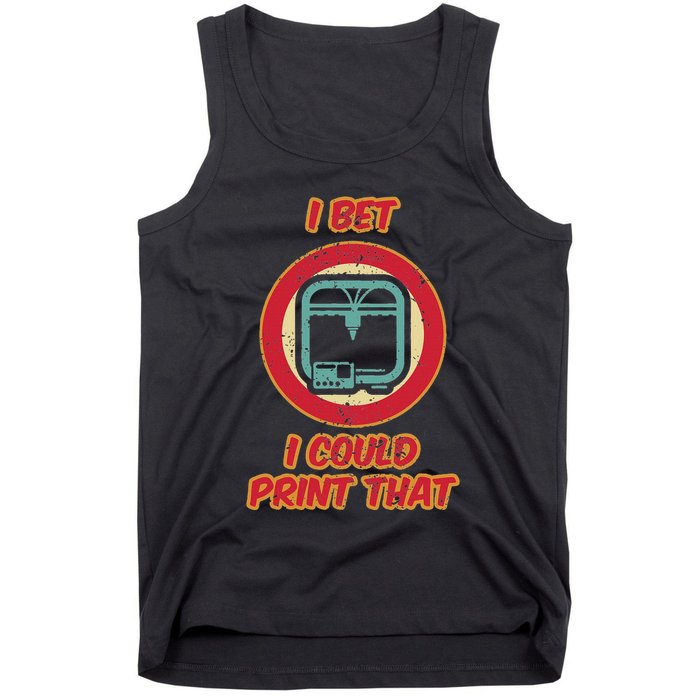 3d Printing Icon G28 Cnc Maker 3d Scan 3d Printer Tank Top
