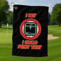 3d Printing Icon G28 Cnc Maker 3d Scan 3d Printer Golf Towel